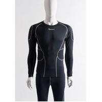 Precision Padded Base-Layer G.K. Shirt X.Large Black/Silver