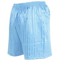 Precision Striped Continental Football Shorts 42-44 inch Sky Blue