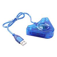 PS2 to USB Controller Converter (Blue)