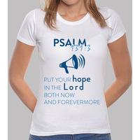 psalm 131 t-shirt regular fit white woman