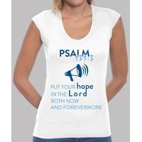 psalm 131 t-shirt white woman