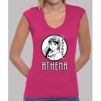 psycho soldier athena girl t-shirt in v