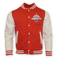 psv eindhoven college baseball jacket red kids