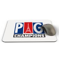 PSG Champions Mouse Mat (White)
