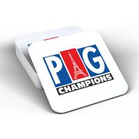 PSG Champions Coaster (White)