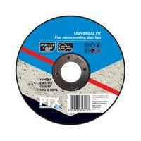 PTX (Dia)125mm Flat Stone Cutting Disc Pack of 5