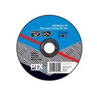 PTX (Dia)125mm Flat Metal Cutting Disc Pack of 5