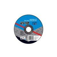 PTX (Dia)115mm Flat Metal Cutting Disc Pack of 5