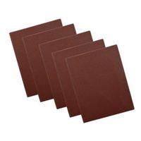 PTX 80 Grit 1/4 Unpunched Sanding Sheet (L)145mm (W)115mm Pack of 5