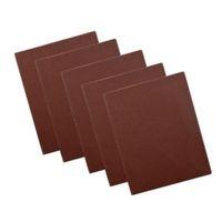 PTX 40 Grit 1/4 Unpunched Sanding Sheet (L)145mm (W)115mm Pack of 5