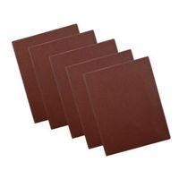 PTX 120 Grit 1/4 Unpunched Sanding Sheet (L)145mm (W)115mm Pack of 5