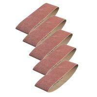 ptx mixed grit sanding belt w 75mm l 533mm pack of 5