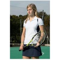 PT Ladies Polo Shirt X.Small White/Navy