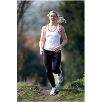 pt ladies running vest whitesun orange 12 36inch