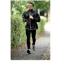 pt running rain jacket blacksilver 30 32 inch