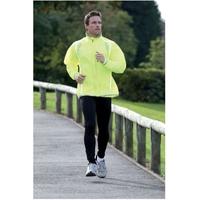 PT Running Rain Jacket Fluo Yellow/Silver 34-36 inch