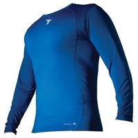 pt base layer long sleeve crew neck shirt xlarge royal