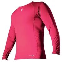 PT Base-Layer Long Sleeve Crew-Neck Shirt Large Boys Fluo Pink