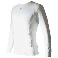 PT Base-Layer Long Sleeve Crew-Neck Shirt Large White