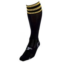 pt 3 stripe pro football socks boys blackgold