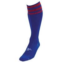 PT 3 Stripe Pro Football Socks LBoys Royal/Red