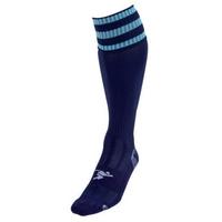 PT 3 Stripe Pro Football Socks LBoys Navy/Sky