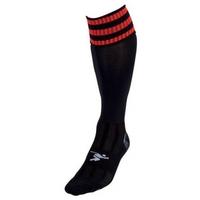 PT 3 Stripe Pro Football Socks LBoys Black/Red