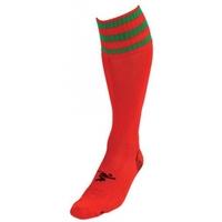 pt 3 stripe pro football socks boys redgreen