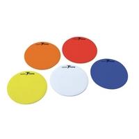 pt multi colour round marker discs set of 10