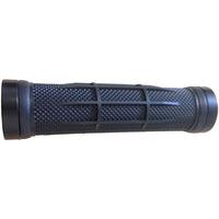 Pure Racing Half Waffle Lock-on Grip Black