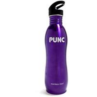 Punc Stainless Steel 1L Bottle Purple