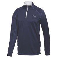 Puma Junior Long Sleeve 1/4 Zip Tops