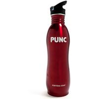 Punc Stainless Steel 1L Bottle Red