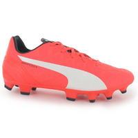 puma evospeed 44 firm ground junior football boots