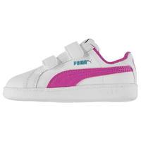 Puma Smash Leather Fun Trainers Infant Girls