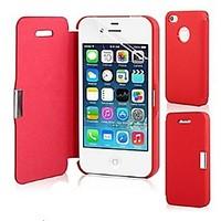 PU Leather Case With Stylus for iPhone 5/5s/SE (Assorted Colors)
