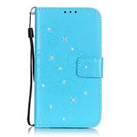 PU Leather Material Sided Embossing Point Drill Phone Case for Samsung Galaxy S7 edge/S7/S6 edge plus/S6 edge/S6/S5/S4