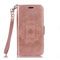 PU Leather Material Datura Flowers Pattern Painted Phone Sets for Samsung Galaxy S7 Edge S7 S6 Edge S6 S5