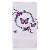 PU Leather Material Butterfly Pattern Phone Case for Huawei P9 Lite/P9/P8 Lite