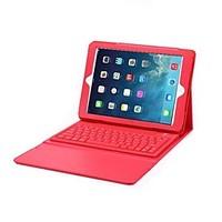 pu leather wireless bluetooth keyboard for ipad air assorted colors