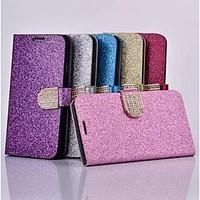 PU Leather Luxury Set Auger Buckle Body Sheet Jelly Set for Samsung Note 3