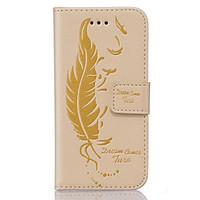 PU Leather Material Feather-Sided Embossed Pattern Mobile Phone Cases for Samsung Galaxy A510/A310