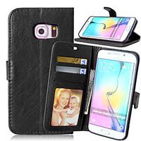 PU Leather Card Holder Wallet Stand Flip Cover With Photo Frame Case For Samsung Galaxy S3/S4/S5/S6/S6 Edge/S6 Edge