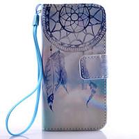 purple bells pattern pu material lanyard stand phone case for samsung  ...