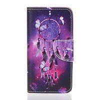 PU Leather Material Butterfly Campanula Pattern Painted Phone Sets for Samsung Galaxy J510 J5 J310 J3