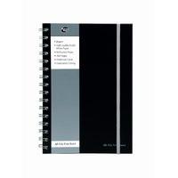 pukkapad a5 poly jotta notebook black 1 pack