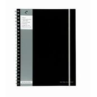 pukka pad a4 poly jotta notebook black 1 pack