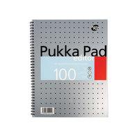 pukka pads em003 metallic silver editor pad 3 pack