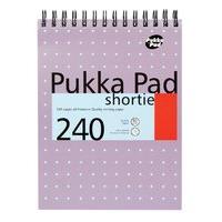 pukka pads sm024 metallic purple shorthand pad 3 pack