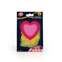 Pukka Pads 6714-NTS Assorted Shaped Sticky Notes - 3 Pads